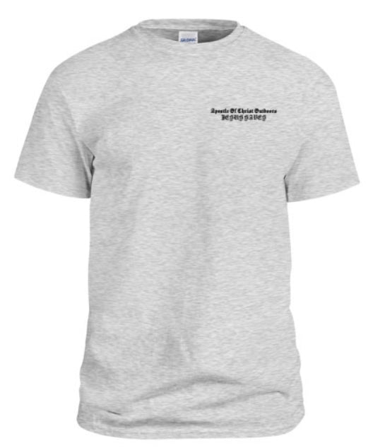 Jesus Saves "SLAMMED" Grey Tee